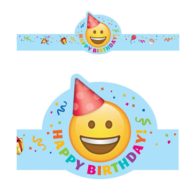 Emoji Fun Happy Birthday Crown