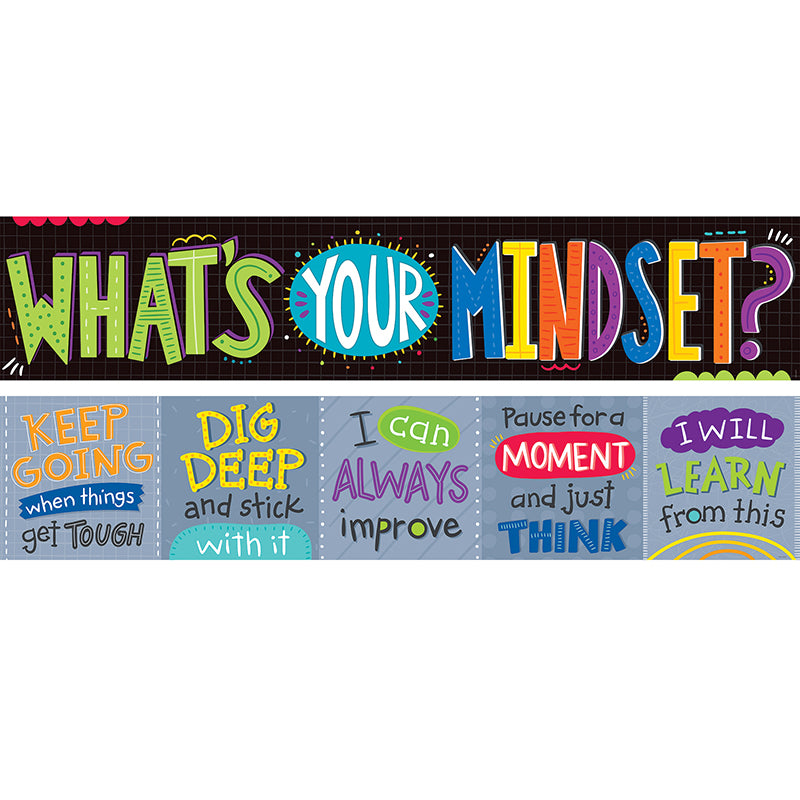 What's Your Mindset? Banner (2-sided)