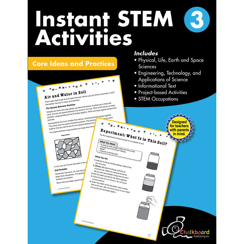 STEM Instant Activities Workbook, Grade 3