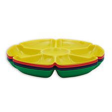 Flower Sorting Trays, Set of 6 Assorted Colors