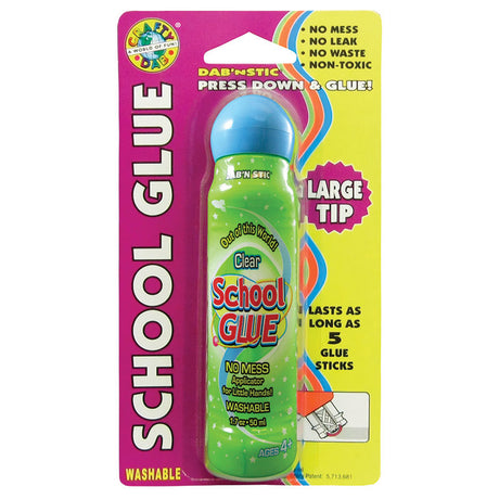 Crafty Dab Dab n' Stic Clear School Glue