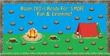 Time For "S'more" Learning! - Camping Themed Back-to-School Display