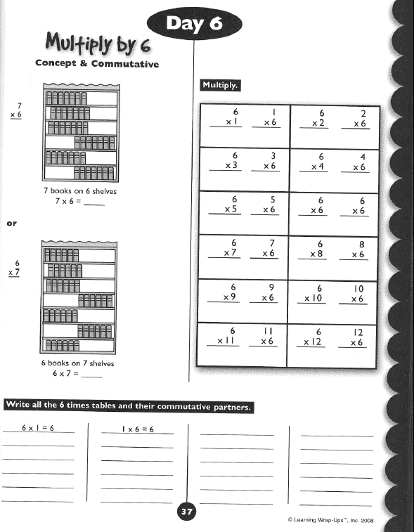 Learning Wrap-Ups 10 Days To Multiplication Mastery Student Workbook (discontinued)