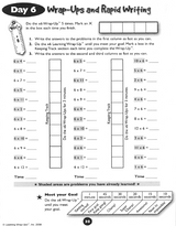 Learning Wrap-Ups 10 Days To Multiplication Mastery Student Workbook (discontinued)