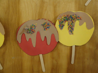Fall Fun - Crafting Sensory Caramel Apples!