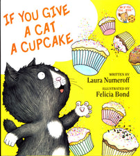 If You Give A Cat A Cupcake - Literacy Games & Printing Practice