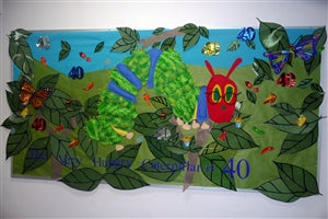 "The Very Hungry Caterpillar" Bulletin Board