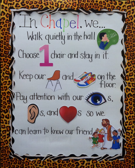 Interactive Rule Board - Preschool Classroom Management Idea