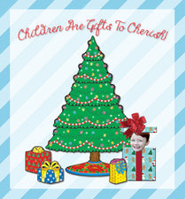 Children Are Gifts To Cherish! - Christmas Bulletin Board