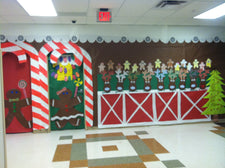 Gingerbread Village! - Winter Wall Display