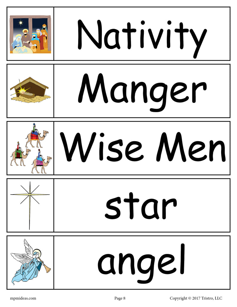 40 Christmas Word Wall Words – SupplyMe 40-christmas-word-wall-words-supplyme