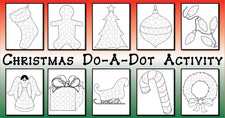 10 Christmas Do-A-Dot Printables!
