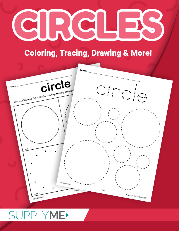 96 Shapes Worksheets: Tracing, Coloring Pages, Cutting & More!