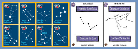 Summer Star Unit - Constellation Activity Cards