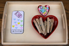 Conversation Heart Counting Cards