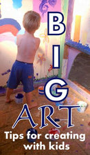 Collaborative Art - Tips for Creating with Kids!