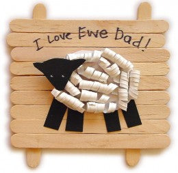 Father's Day + Sheep = An Adorable Gift!