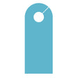 AccuCut Door Hanger Die Cut #1, Long Cut
