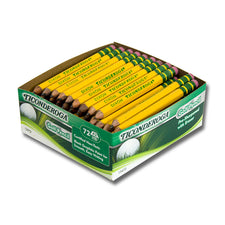 Ticonderoga Golf Pencils, 72 Count Box