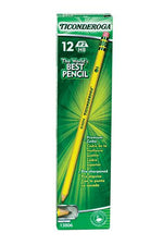 Dixon Ticonderoga #2 Pencils Pre Sharpened 1 Dozen
