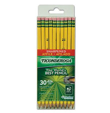 Ticonderoga No. 2 Pre Sharpened 30Pk