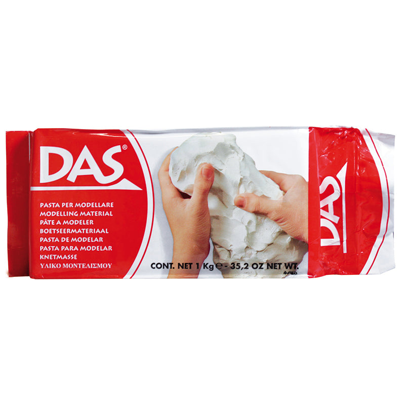 Prang DAS Air Hardening Modeling Clay, 2.2 Lbs White