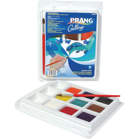 Prang Gallery Tempera Cake Set