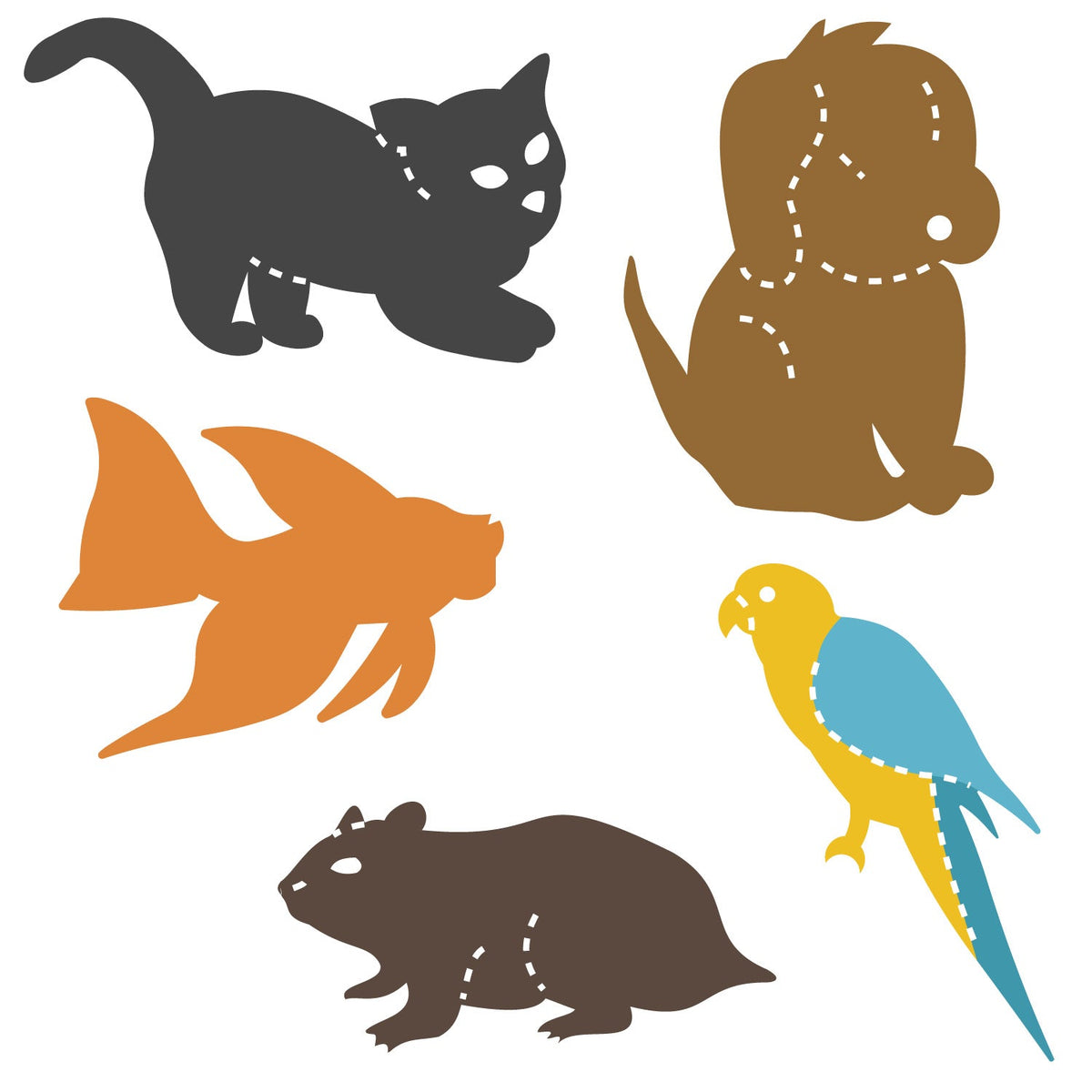 AccuCut Pet Die Cut Set, Large