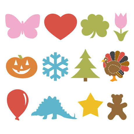 AccuCut Popular Die Cut Set, Large