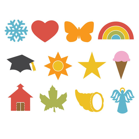 AccuCut Calendar Die Cut Set #2, Large