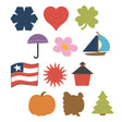 AccuCut Calendar Die Cut Set #3, Large