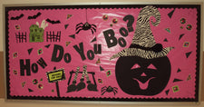 How Do You Boo? - Vibrant Halloween Bulletin Board