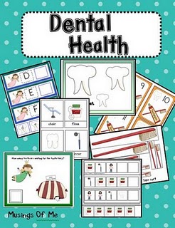 Dental Health Activities from Musings of Me