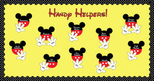 Handy Helpers! - Disney Themed Classroom Helpers Display
