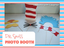 Dr. Seuss Inspired Photo Booth!
