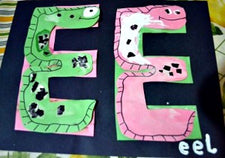 E is for... - Literacy Center Craftivity