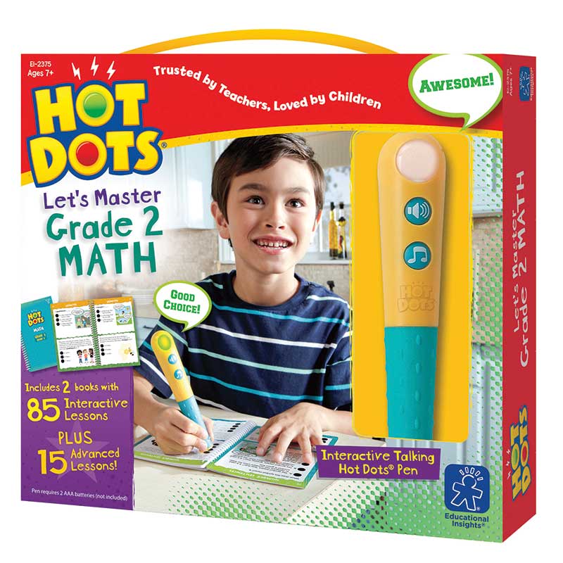 Hot Dots® Let's Master Grade-2 Math