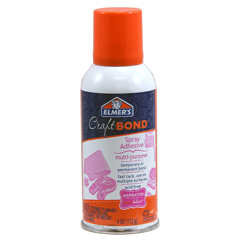 Elmers Craft Bond Multi Purpose Spray Adhesive 4 Oz