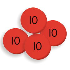 Sensational Math™ 100 Tens Place Value Discs Set 