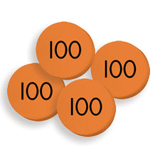 Sensational Math™ 100 Hundreds Place Value Discs Set 