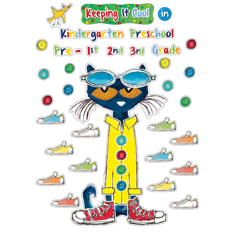 Pete the Cat® Keeping It Cool In... Bulletin Board
