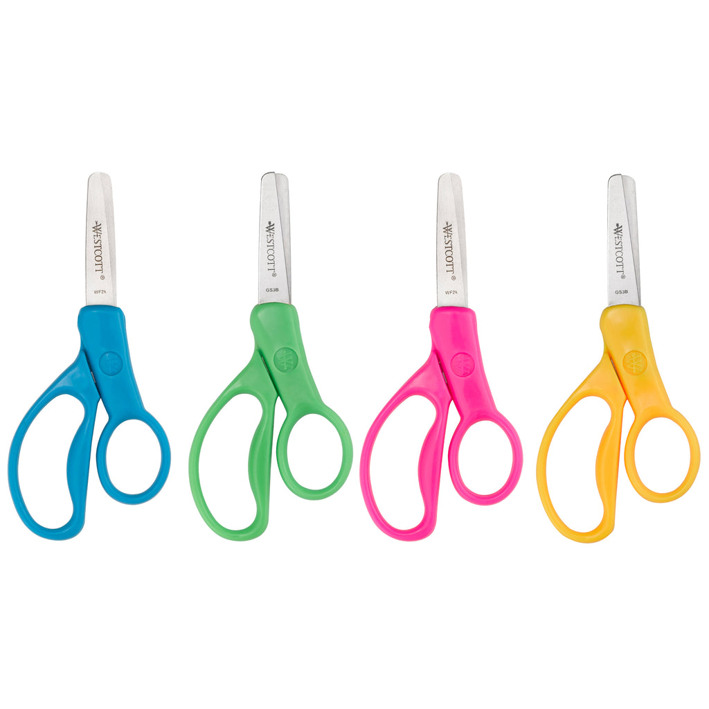 Acme United Corporation Westcott® for Kids 5" Blunt Scissors, 30Pk
