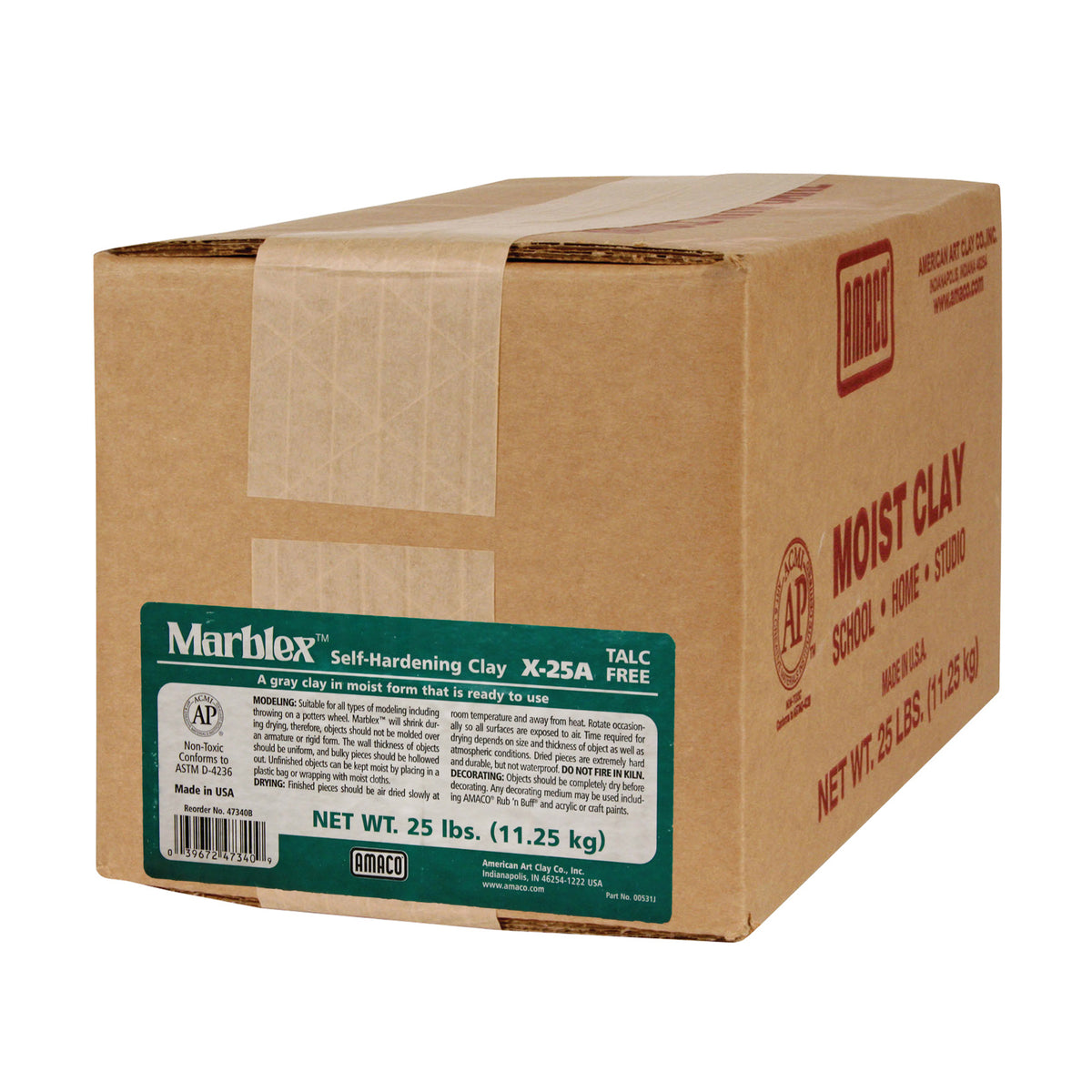 American Art Clay Marblex 25 Lb.