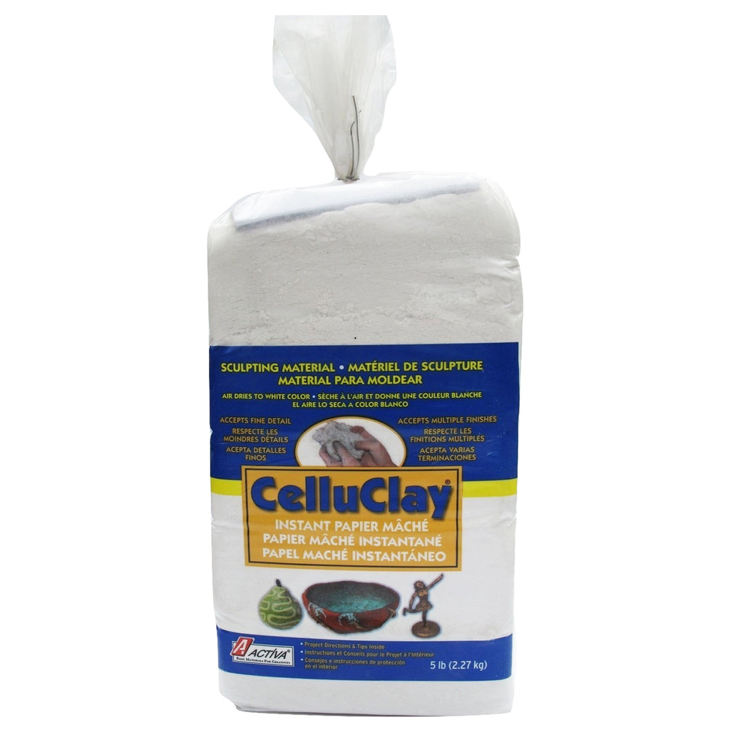Activa Products Celluclay Bright White 5 Lb Package