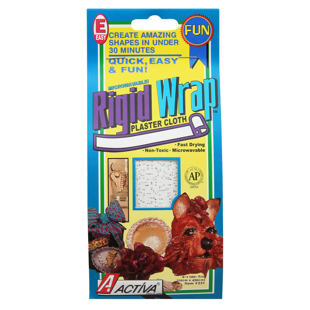 Activa Products Rigid Wrap 4 Inch Plaster Tape