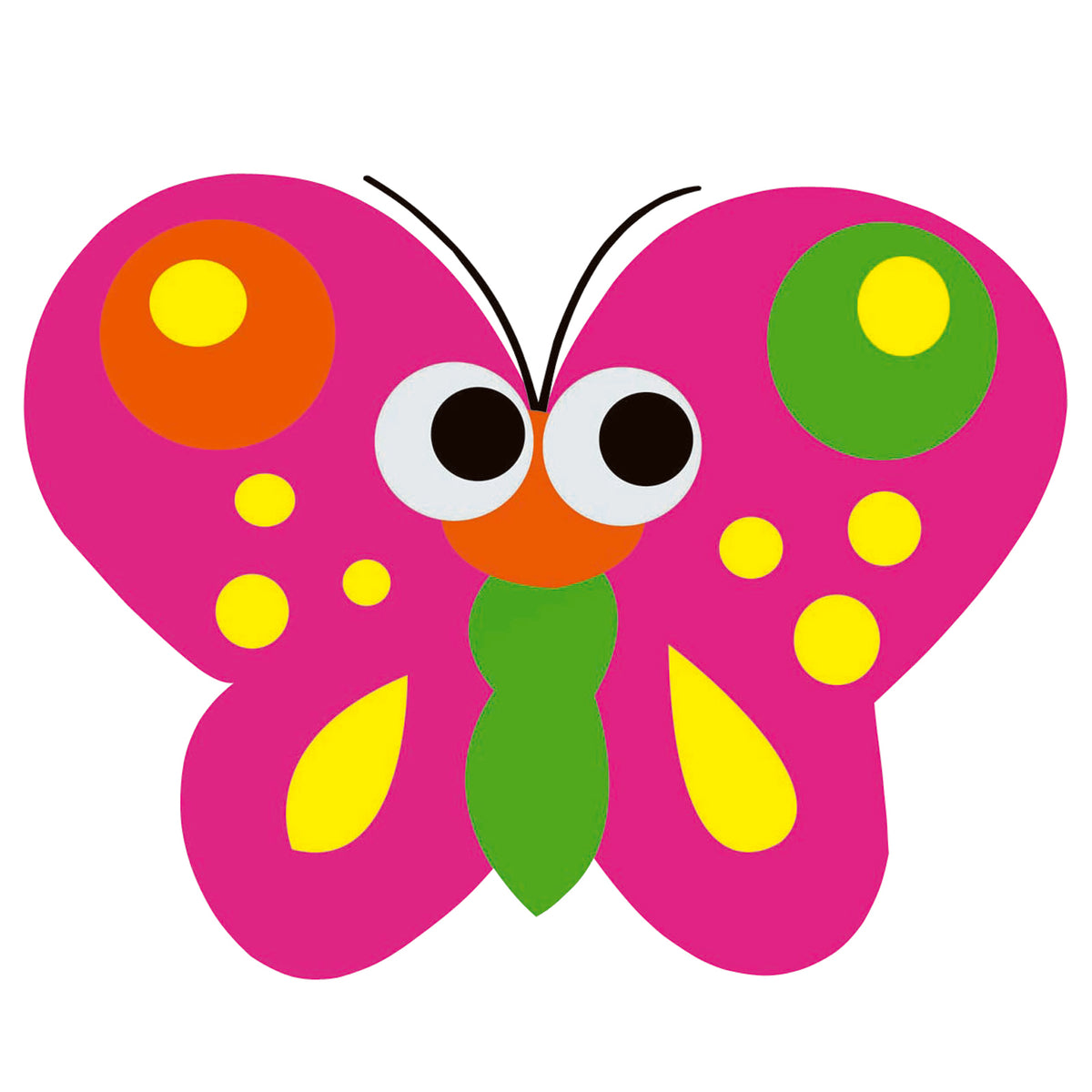 Ashley Productions Butterfly Magnetic Whiteboard Eraser