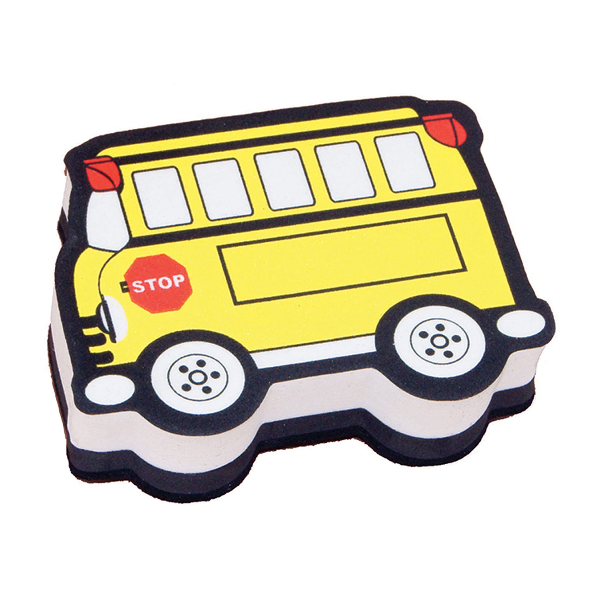 Ashley Productions School Bus Magnetic Whiteboard Eraser