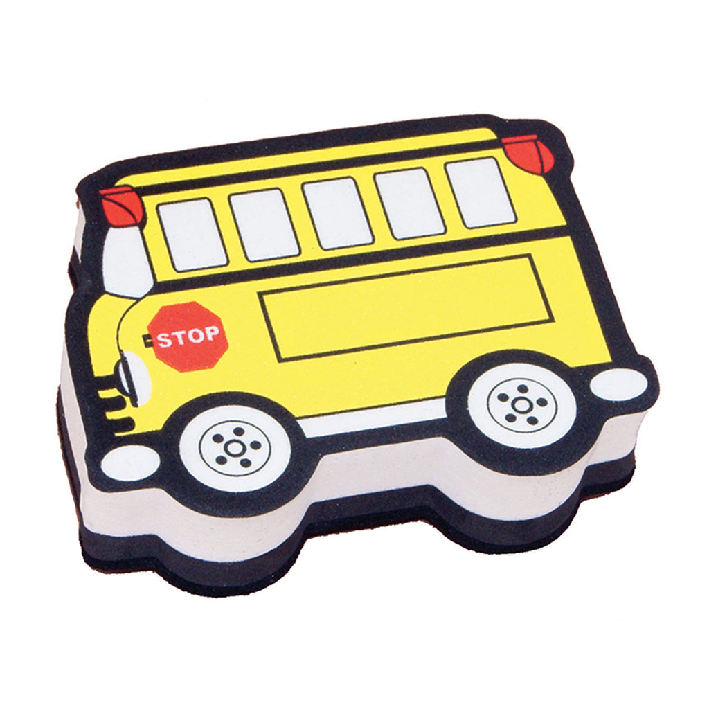 Ashley Productions School Bus Magnetic Whiteboard Eraser