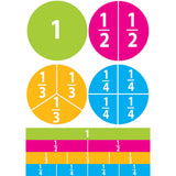 Ashley Productions Math Die-Cut Magnets, Beginning Fractions