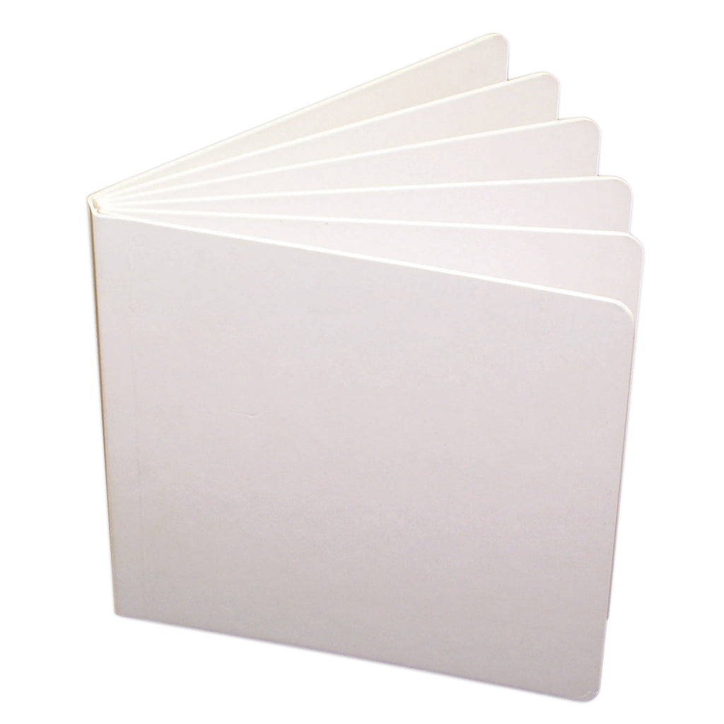 Ashley Productions White Hardcover Blank Chunky Board Book, 5 x 5
